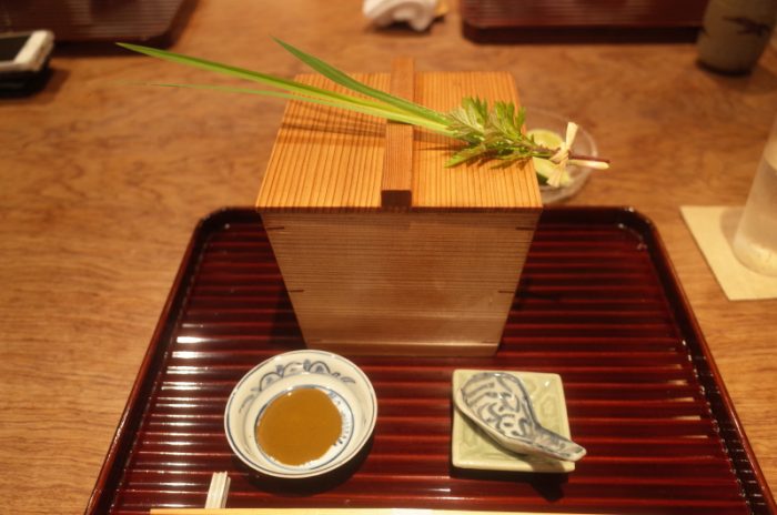 なごりの花山椒のしゃぶしゃぶを頂く贅沢