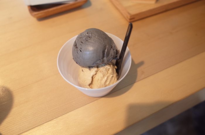 世界一の濃厚を目指しているゴマアイス!