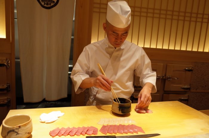 酢飯の温かさはお米の美味しさ