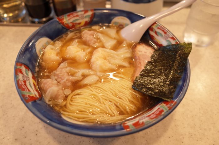 ワンタンメン界のレジェンドここにあり!