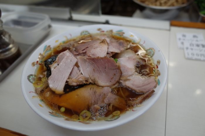 完全取材拒否の生姜醤油ラーメン
